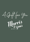 Morris & Sons Gift Voucher