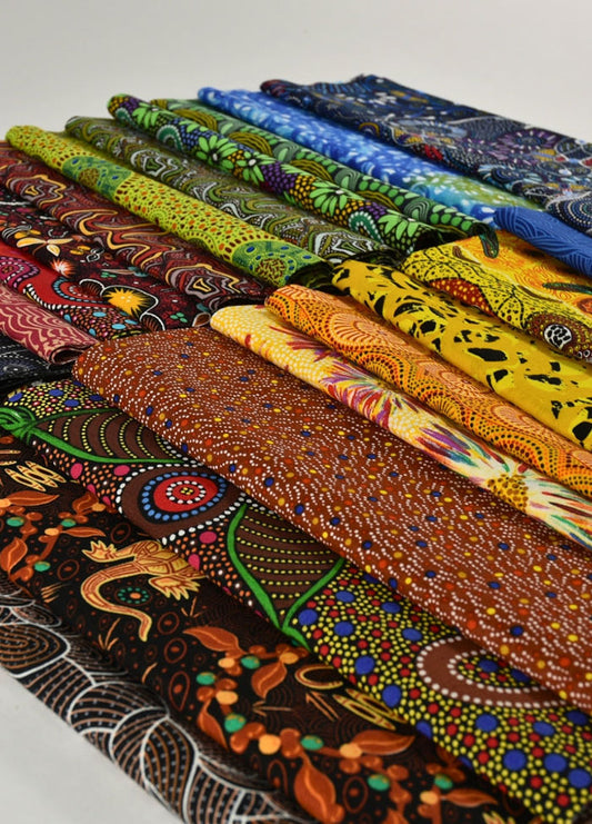 M&S Textiles Aboriginal Fabric Pack