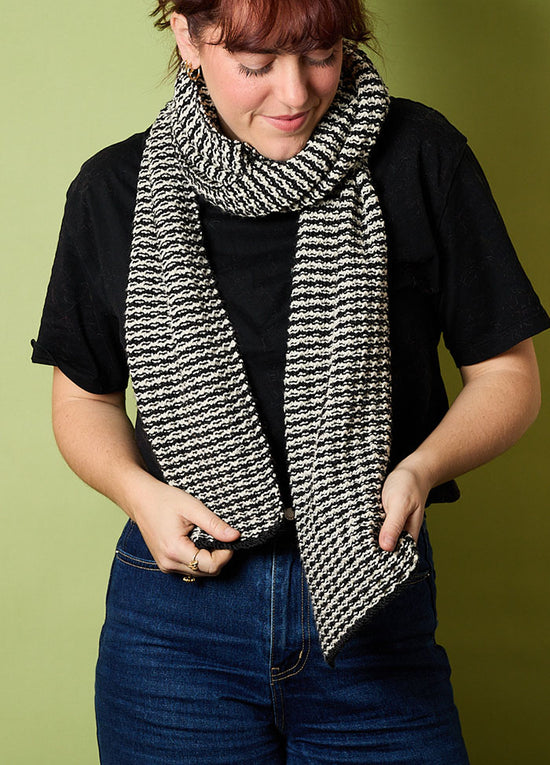 Albert’s Scarf Knitting Pattern | Morris & Sons