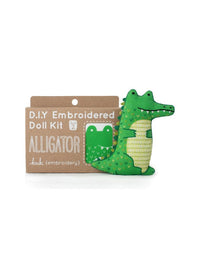 Kiriki Press Alligator Embroidery Kit