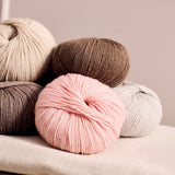 5 different  warm Alpaca-wool-Mode-Rowan colourful yarns