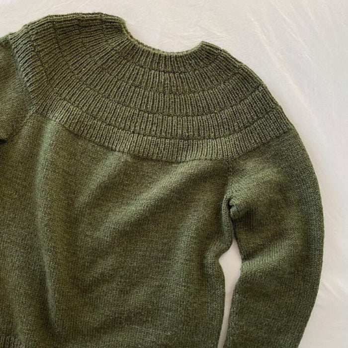 PetiteKnit Anker's Sweater - My Boyfriends Size Pattern Booklet