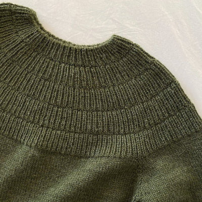 PetiteKnit Anker's Sweater - My Boyfriends Size Pattern Booklet