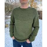 Ankers Sweater My Boyfriend's Size by PetiteKnit Physical Printed Pattern (Not a Digital Pattern)