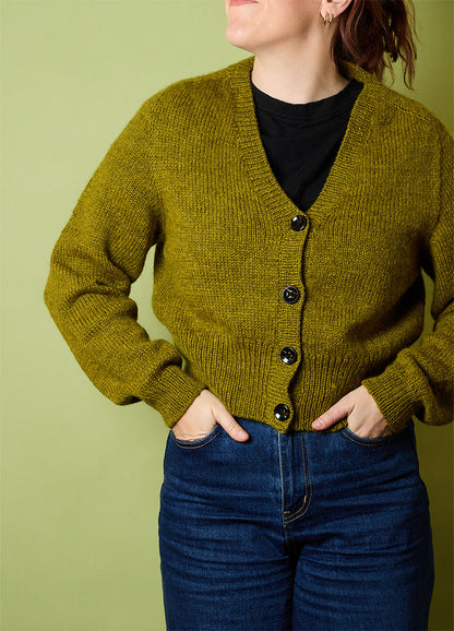 PetiteKnit April Cardigan Kit