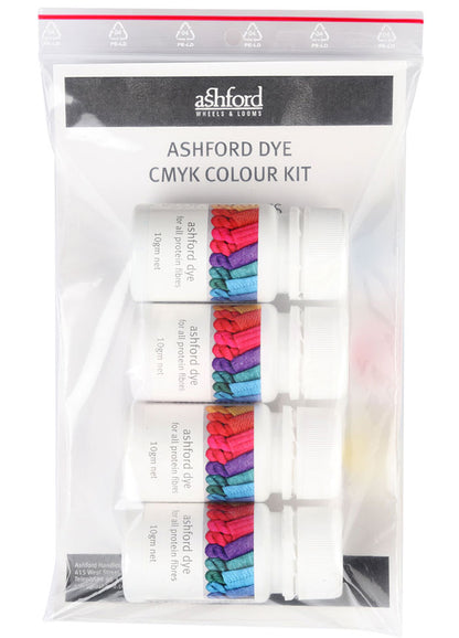 Ashford Dye CMYK Kit