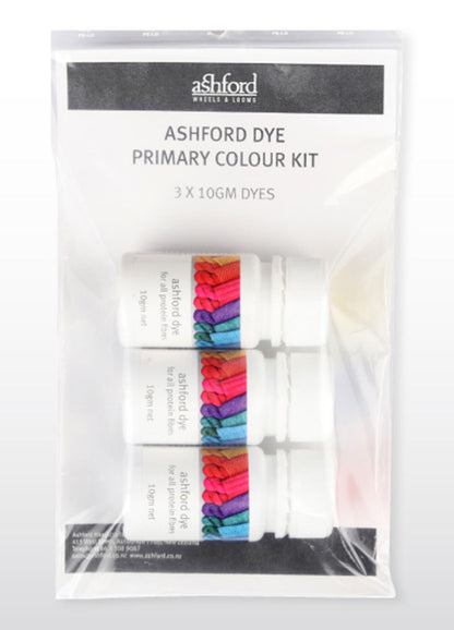 Ashford Dye Primary Colour Kit