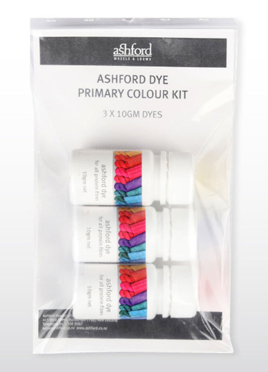 Ashford Dye Primary Colour Kit