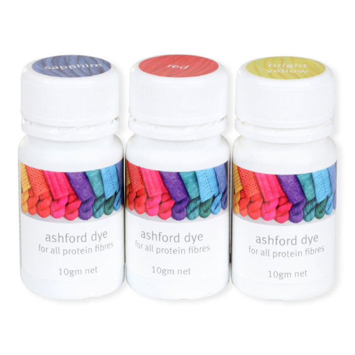 Ashford Dye Primary Colour Kit