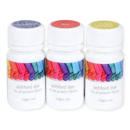 Ashford Dye Primary Colour Kit