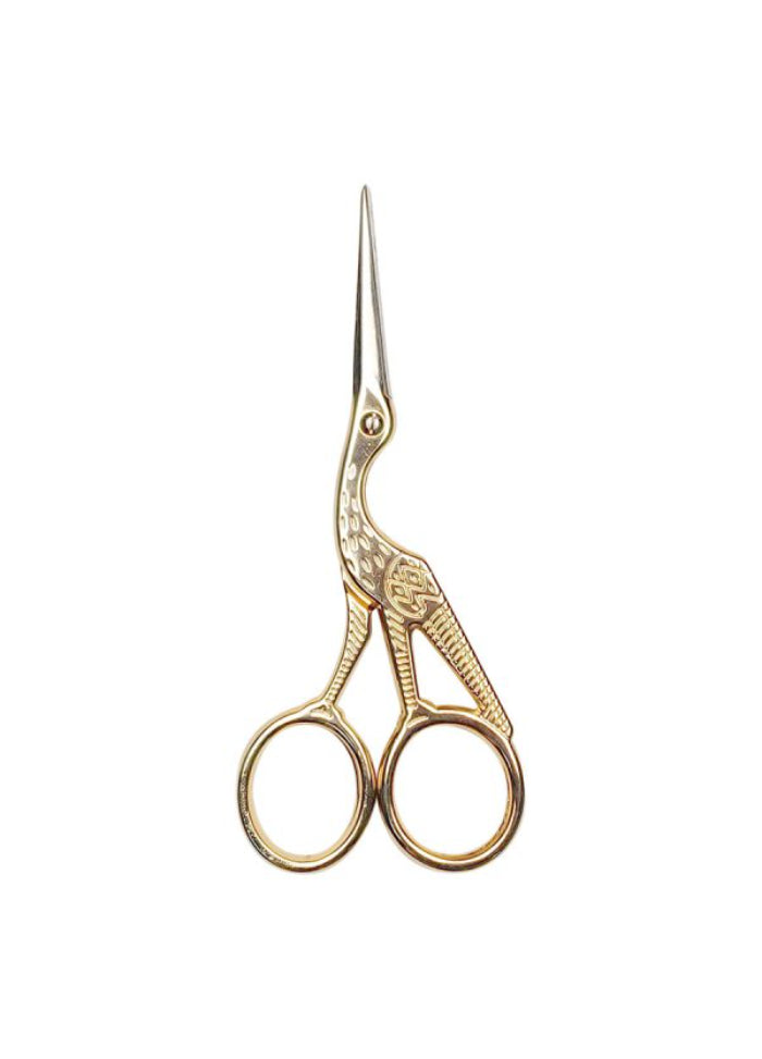 Klasse Scissors Stork Gold 4.5 in