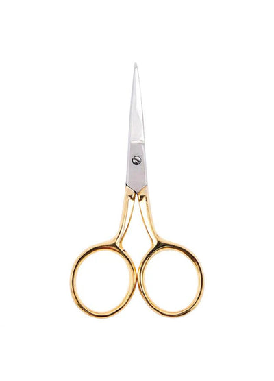 Klasse Embroidery Scissors Extra Large Handle 105 mm Gold