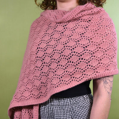 Zealana Belvedere Lace Shawl Kit