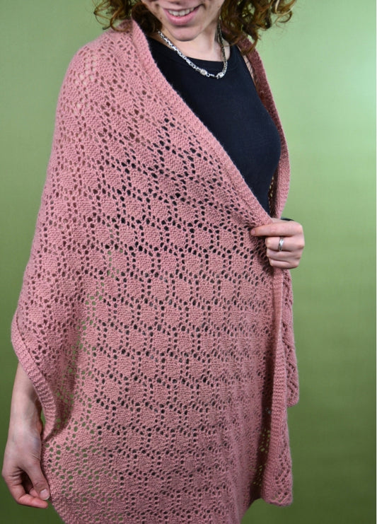 Zealana Belvedere Lace Shawl Kit