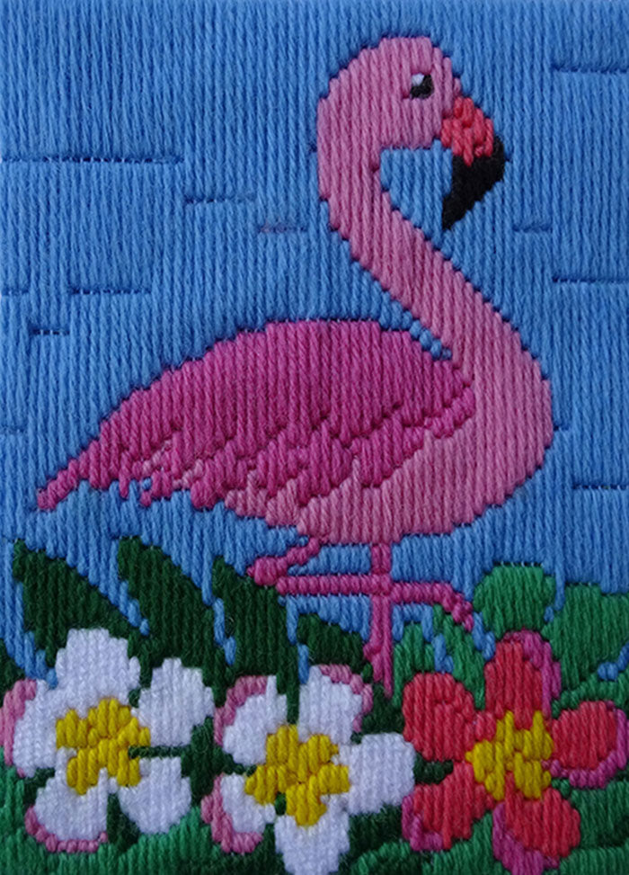 Beutron Flamingo Long Stitch Kit
