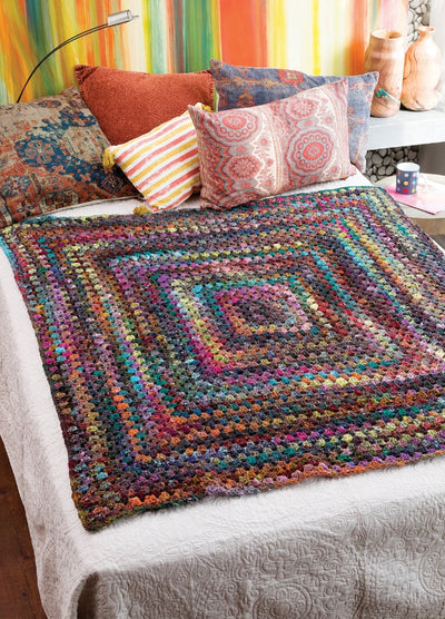 Noro Big Granny Afghan Crochet Kit (Pattern Not Included)