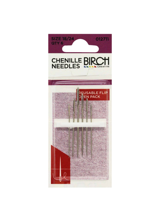 Birch Chenille Needles - Size 18/24