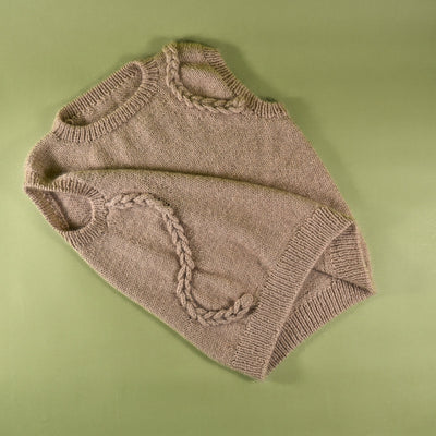 Pope Knits Braided Lines Vest Kit