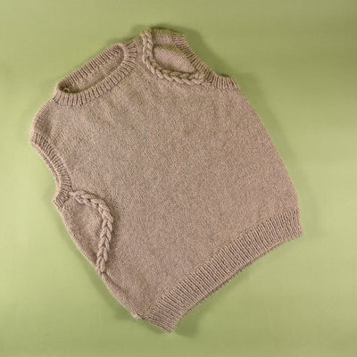 Pope Knits Braided Lines Vest Kit