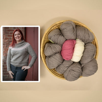 Dear Pru Bread and Jam Jumper Kit - Virtual Knit Along