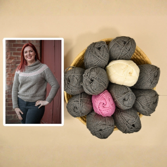Dear Pru Bread and Jam Jumper Kit - Virtual Knit Along