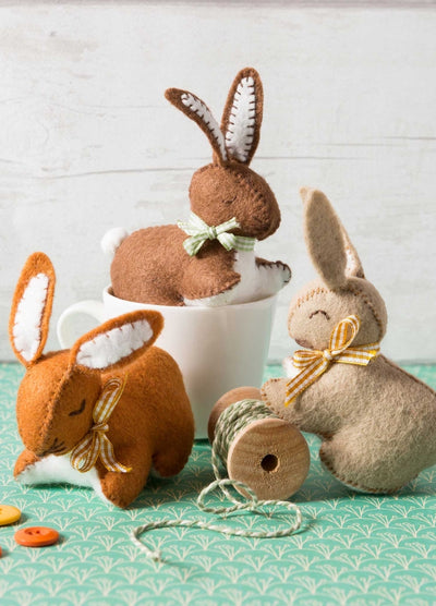 Corinne Lapierre Bunnies Felt Craft Kit