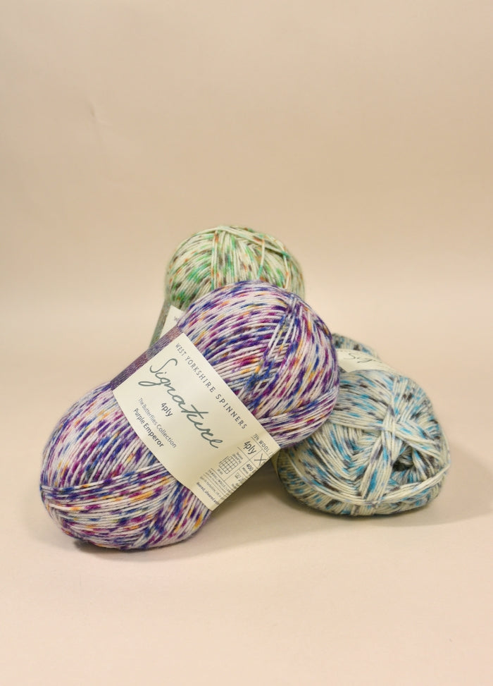 West Yorkshire Spinners Signature 4 Ply Butterflies