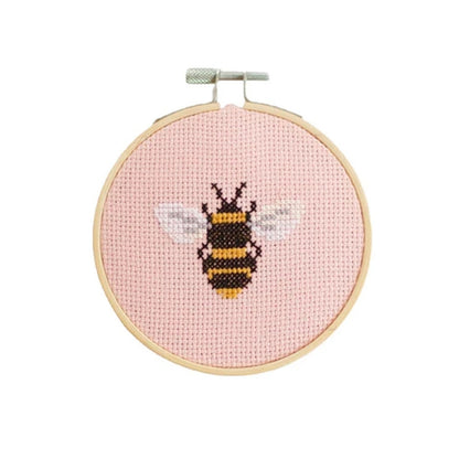 Cotton Clara Bee Cross Stitch Kit