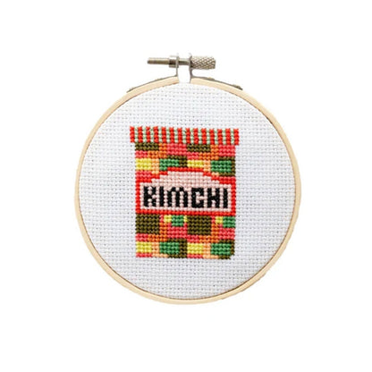 Cotton Clara Kimchi Cross Stitch Kit