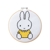 Cotton Clara Miffy Yellow Cross Stitch Kit