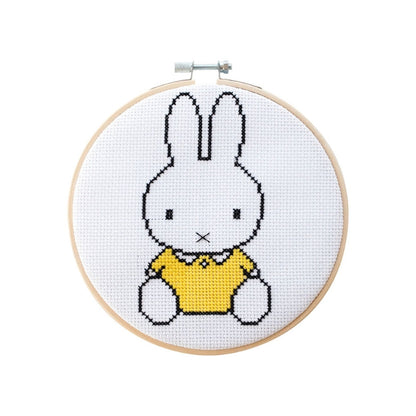 Cotton Clara Miffy Yellow Cross Stitch Kit