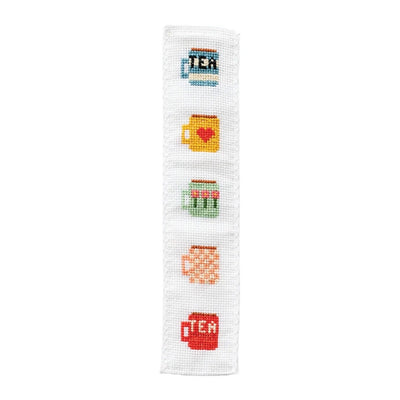 Cotton Clara Mugs Bookmark Cross Stitch Kit