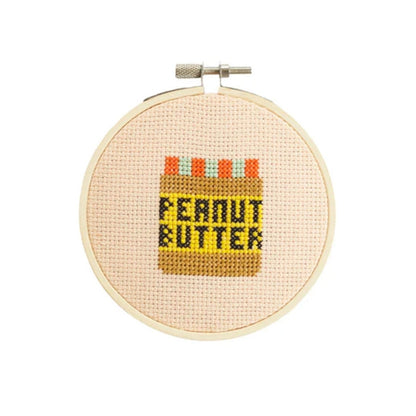 Cotton Clara Peanut Butter Cross Stitch Kit
