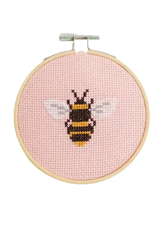 Cotton Clara Bee Cross Stitch Kit