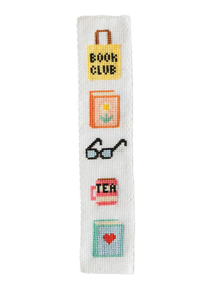Cotton Clara Bookish Bookmark Cross Stitch Kit