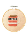 Cotton Clara Coffee Cross Stitch Kit