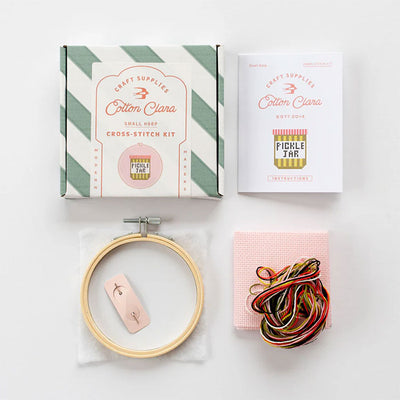 Cotton Clara Kimchi Cross Stitch Kit