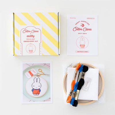 Cotton Clara Miffy Dungaree Cross Stitch Kit