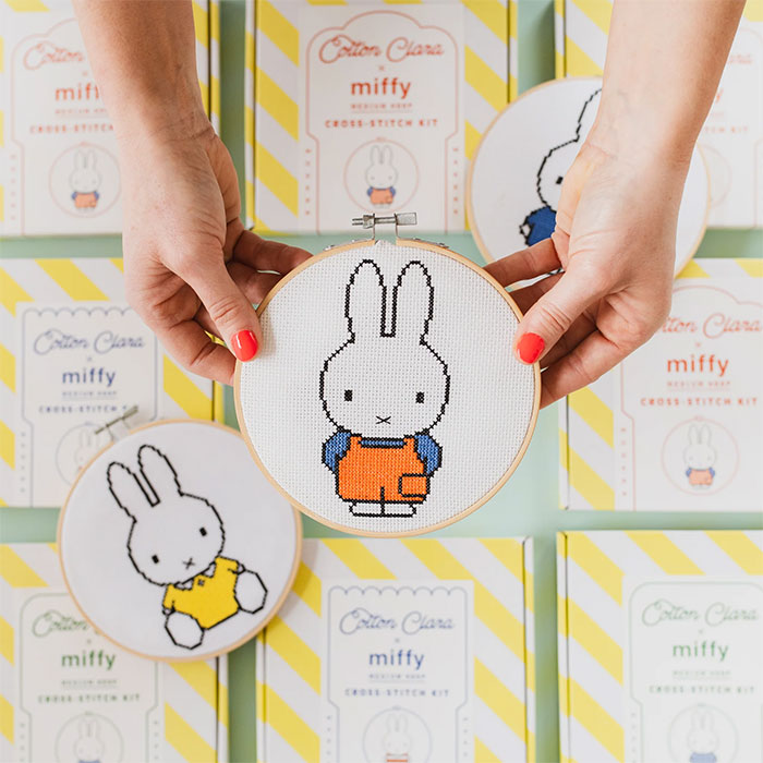 Cotton Clara Miffy Dungaree Cross Stitch Kit