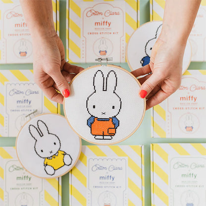 Cotton Clara Miffy Dungaree Cross Stitch Kit