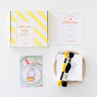 Cotton Clara Miffy Yellow Cross Stitch Kit
