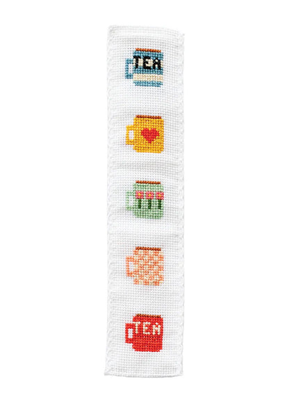 Cotton Clara Mugs Bookmark Cross Stitch Kit