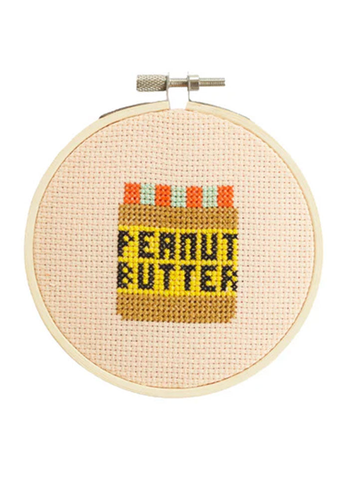 Cotton Clara Peanut Butter Cross Stitch Kit