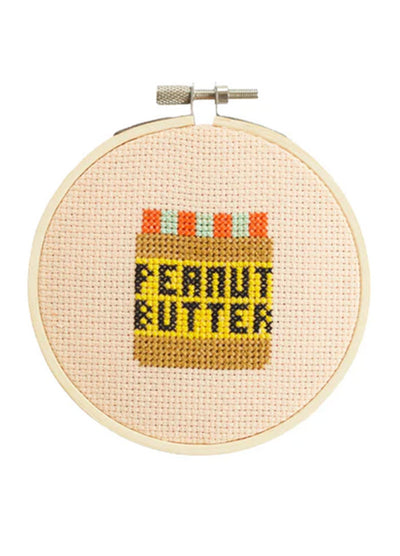 Cotton Clara Peanut Butter Cross Stitch Kit