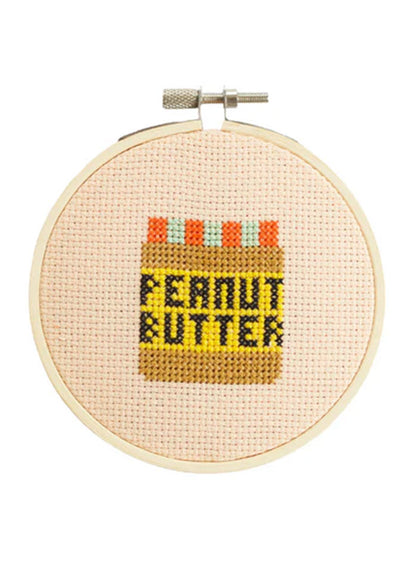 Cotton Clara Peanut Butter Cross Stitch Kit