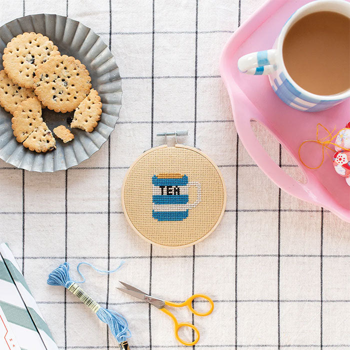 Cotton Clara Tea Cross Stitch Kit