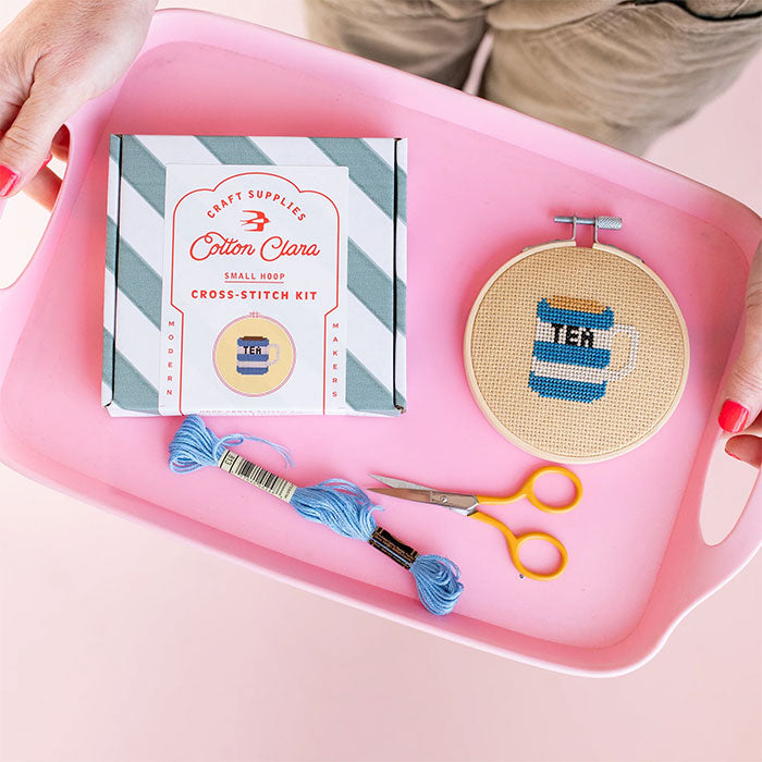 Cotton Clara Tea Cross Stitch Kit