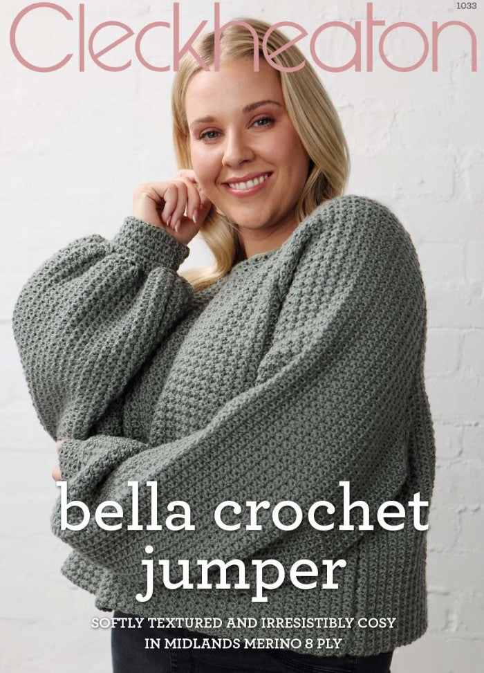 Cleckheaton Bella Crochet Jumper Pattern