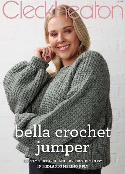 Cleckheaton Bella Crochet Jumper Pattern
