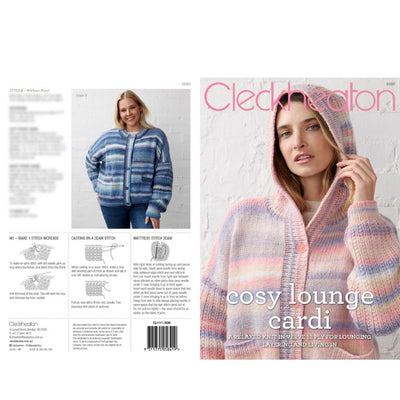 Cleckheaton Cosy Lounge Cardi Pattern